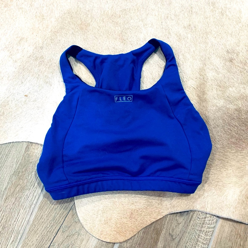 FLEO jourdaine royal blue sports bra